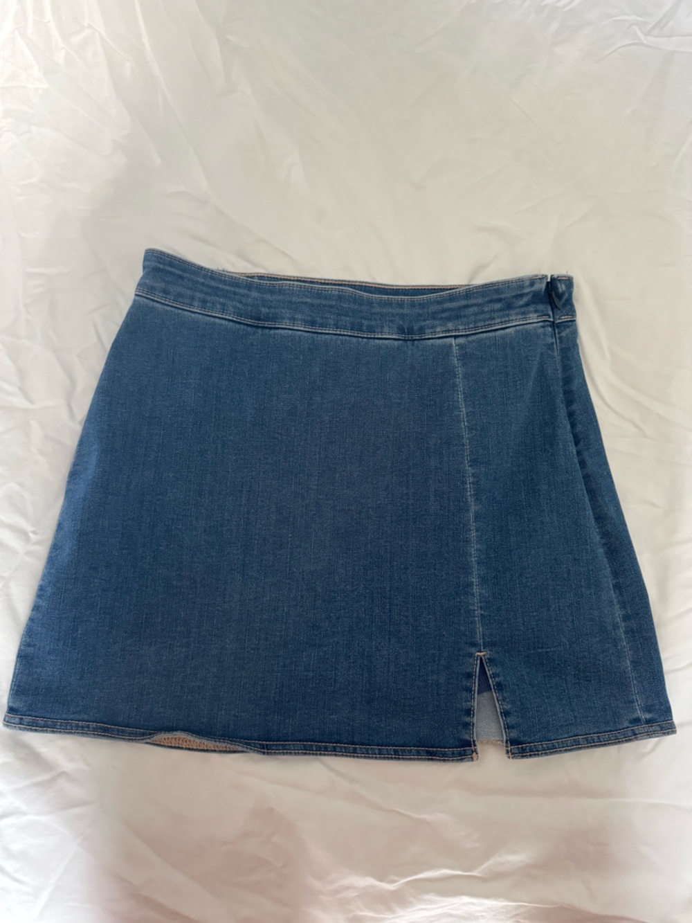 Denim Mini Skort